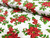 Tricoline Estampada Natal Flores Branco - 100% Algodão - 1,50 Metros de Largura - 127g/m²