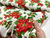Tricoline Estampada Natal Flores Branco - 100% Algodão - 1,50 Metros de Largura - 127g/m² na internet