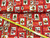 Tricoline Estampada Natal Quadros Vermelho - 100% Algodão - 1,50 Metros de Largura - 127g/m² na internet