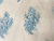 Tule Bordado Azul Celeste - 100% Poliamida - 1,30 Metros de Largura - 131g/m² - 104 Tecidos