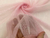 Tule Glitter Rosa Claro - 100% Poliéster - 1,50 Metros de Largura - 32g/m² - comprar online