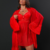 CONJUNTO PLUS SIZE PRETO COM VERMELHO na internet