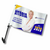 Bandeira Campanha eleitoral P/ Carro + Haste PVC 45cm (100 unidades)