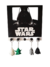 Kit Star Wars Porta llaves + 4 llaveros