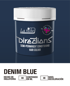 Denim Blue de Directions Hair Colour 100 ml
