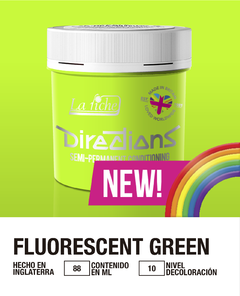 Fluorescent Green de Directions Hair Colour 100 ml
