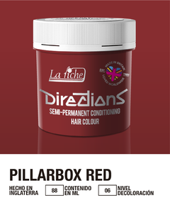 Pillarbox Red de Directions Hair Colour 88 ml