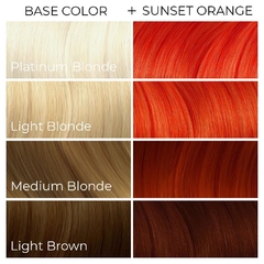 Sunset Orange de Arctic Fox Hair Color - Urban Colour Studio