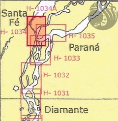 H-1034 / Ríos Santa Fe y Coronda. De Km 585,2 a Km 594