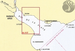 H-117 / Río de la Plata Medio. De Punta Piedras a La Plata y Colonia