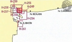 H-255 / Canal Principal. Bahía Blanca. De Baliza Chica a Rada Puerto Belgrano