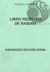 LIBRO REGISTRO DE BASURA