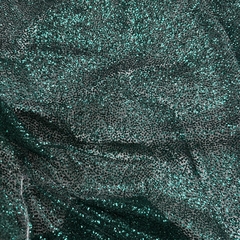 TUL FULL GLITTER VERDE OSCURO en internet