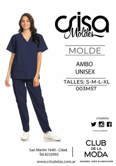 MOLDE AMBO UNISEX - comprar online