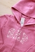 Blusa Moletom Ziper - Rosa - GAP - comprar online