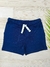 Shorts Moletom - Azul