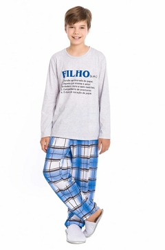 Pijama Juvenil Masculino PAI E FILHO Borth - comprar online