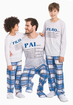 Pijama Juvenil Masculino PAI E FILHO Borth na internet