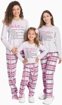 Pijama Juvenil Feminino MAE E FILHA Daisy Days na internet