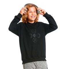 Blusão Moletinho Oversized Gamer - comprar online