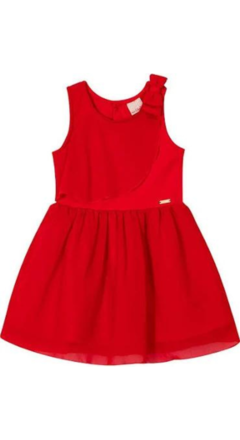 Vestido Vermelho Infantil by NINI&BAMBINI #