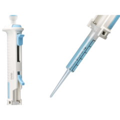 REPIPETADOR/DISPENSADOR MANUAL,FAIXA DE DISPENSAÇÃO DE 0,50ML A 50ML,EQUIPADO COM 7 TIPOS DIFERENTES DE SERINGAS/COMBTIPS INTERCÂMBIÁVEIS COM VOLUMES PARA 0,50ML/1.25ML/2.50ML/5ML/12.50ML/25ML/50ML - MODELO: STEPMATE-IC