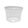 VASO MEDICO 25 ML, GRADUADO, PP TRANSLUCIDO, AUTOCLAVABLE, CX 100 UNID.