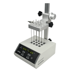 CONCENTRADOR DE AMOSTRAS DIGITAL PARA MICROTUBOS 0,2/2,0ML ATÉ TUBOS DE 40 MM DE DIÂMETRO COM CONTROLADOR DE TEMPERATURA E VÁLVULA REGULADORA DE FLUXO COM CAPACIDADE PARA UM BLOCO DE AMOSTRAS - MODELO NDK200-1N-IC