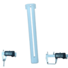 BUCHA PROTETORA DA HASTE METALIZADA PARA MICROPIPETAS MONOCANAL HTL SÉRIES LABMATE SOFT, DISCOVERY COMFORT E DISCOVERY