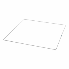 ESTRUTURA/MOLDURA EM AÇO INOXIDÁVEL 470 X 360 MM PARA TESTE DE FOLHA DE ALUMÍNIO PARA VERIFICAÇÃO DE BANHOS ULTRASSÔNICOS SONOSHAKE DT-1028-F – CÓDIGO FT-36