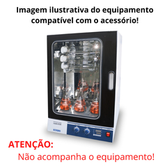 ROTOR GIRATÓRIO HORIZONTAL (ROTISSERIE) PARA 4 GARRAFAS 80MM DIÂ. X 200MM PARA HAG, COMBI-H12/D24/V12/SV12/SV120 - loja online