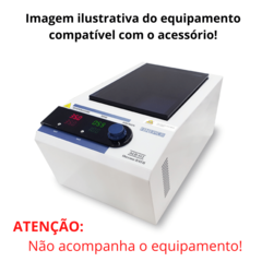 BLOCO DE AQUECIMENTO COM CAPACIDADE PARA 01 MICROPLACA DE PCR 96 POÇOS OU TIRAS C/ 8 LUGARES PARA MICROTUBOS DE 0,2ML PARA USO COM OS BANHOS SECOS MODELOS ALB-H1/ALB-H2/ALB-H4/ALB-C1 DA MARCA FINE PCR – CÓDIGO: AB100-PCR96 - Biosystems Importadora Ltda