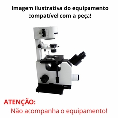 LÂMPADA DE MERCÚRIO HBO 100W UTILIZADA NOS SISTEMAS DE FLUORESCÊNCIA ACOPLADO AO MICROSCÓPIOS INVERTIDOS - MODELO: LM100-INV-2002 - Biosystems Importadora Ltda