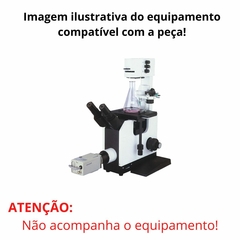 OBJETIVA PLANACROMÁTICA, AUMENTO 25X, ABERTURA NUMÉRICA 0,40, COMPROMISSO DO TUBO MECÂNICO 160MM, ESPESSURA DO VIDRO COBERTURA 1,5, LONGA DISTÂNCIA DE TRABALHO (LWD), CONTRASTE DE FASE POSITIVO, PRATA COM FAIXA PRETA DE BORRACHA, PARA MICROSCÓPIO MEDILUX MODELO MDL-INV1 - MODELO MDL-OLPPR25B - comprar online