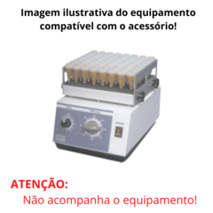 PLATAFORMA PARA USO COM AGITADORES FINEPCR SH2000 CAPACIDADE: 64 MICROTUBOS DE 1,5ML - Biosystems Importadora Ltda