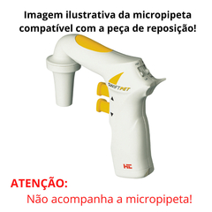 BOTÃO DE ASPIRAÇÃO E DISPENSAÇÃO PARA O PIPETADOR MOTORIZADO (AID) MARCA HTL MODELO SWIFTPET - CÓDIGO 19007 - comprar online