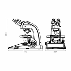 MICROSCÓPIO BIOLÓGICO DIGITAL, OCULARES E/OU TELA COLORIDA 9,7", SENSOR IMAGEM CMOS 16MP, 1000X, ESCALA MEDIÇÃO, ILUMINAÇÃO LED, ETHERNET, USB, WI-FI na internet