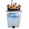 AUTOCLAVE VERTICAL DIGITAL CAPACIDADE 75 LITROS CÂMARA INTERNA MEDINDO 40 CM (DIÂMETRO) x 60 CM ALTURA PRESSÃO MÁXIMA 1,5 kgf/cm² TAMPA EM BRONZE EQUIPADA COM CESTO INTERNO, MANÔMETRO E VÁLVULA - MODELO: CSA-75