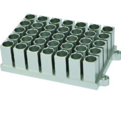 BLOCO 35 MICROTUBOS DE 1,5 ML (10,8 MM DIÂMETRO) PARA USO COM OS BANHOS SECOS MODELOS BIODTC-100-IC, BIODTH-100-IC, BIOMTC-100-IC, BIOMTH-100-IC - CÓDIGO: BLOCK-C