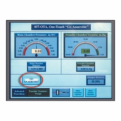 CÂMARA (GLOVE BOX) ANAERÓBICA ATMOSFERA CONTROLADA AUTOMATICAMENTE CATALISADOR AQUECIMENTO, 1 OPERADOR, 1041X711X660MM - comprar online