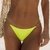 Tanga Correntes Amarelo Neon Texturizado