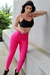 Conjunto Fitness Vivi Calça Duo Compressão Pink/Preto