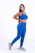 Conjunto Fitness Top Básico e Calça Básica Royal Texturizado - loja online