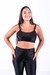 Conjunto Fitness Top Básico e Calça Básica Preto Canelado - comprar online