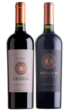 Origem - Cabernet Sauvignon + C S Elegance - Chile - safra 2020