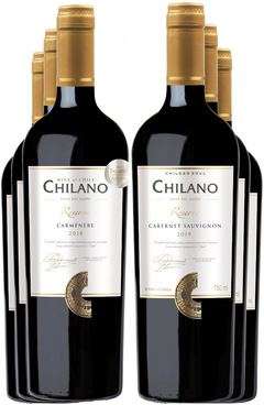 kit 6 unidades - Vinho RESERVA Chilano - Chile