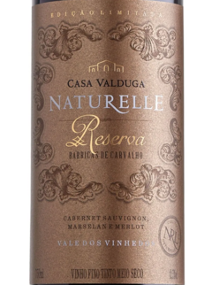 Vinho Casa Valduga Naturelle Tinto Reserva 750ml - comprar online