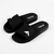 Chinelo slide FTR. Preto.