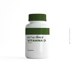 Vitamina D 2.000UI - 30 cápsulas