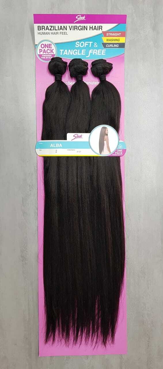 Cabelo bio fibra lindona cor 1 preto